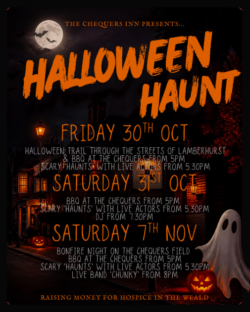 Halloween at the chequers